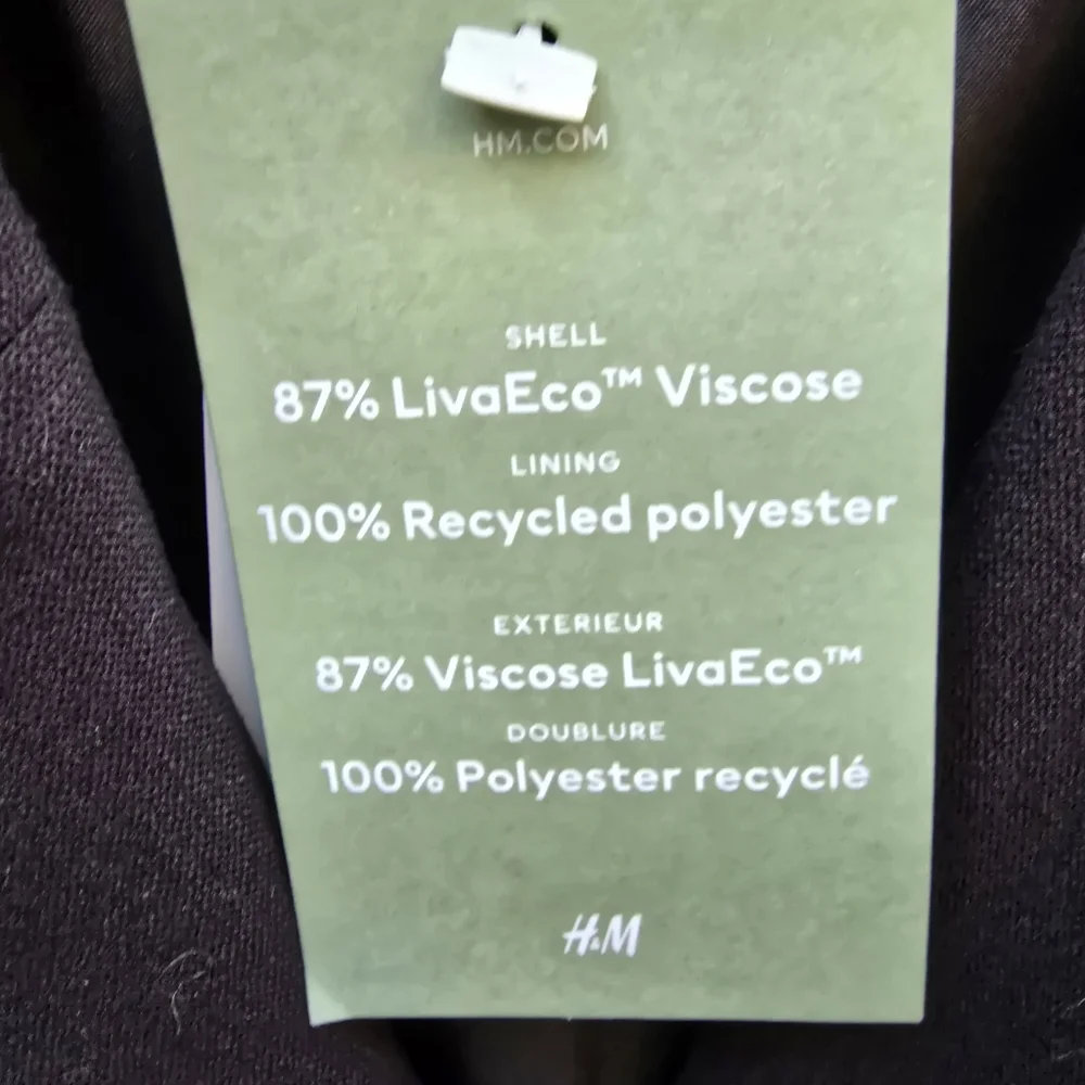 NWT H&M Chic Tie Belt Jacket Dress with Notched Lapels - Picture 5 of 8